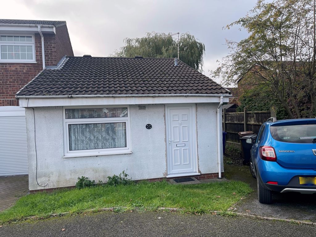 2 bed semi-detached bungalow for sale in Caernarvon Close, Stretton, Burton-On-Trent DE13, £125,000