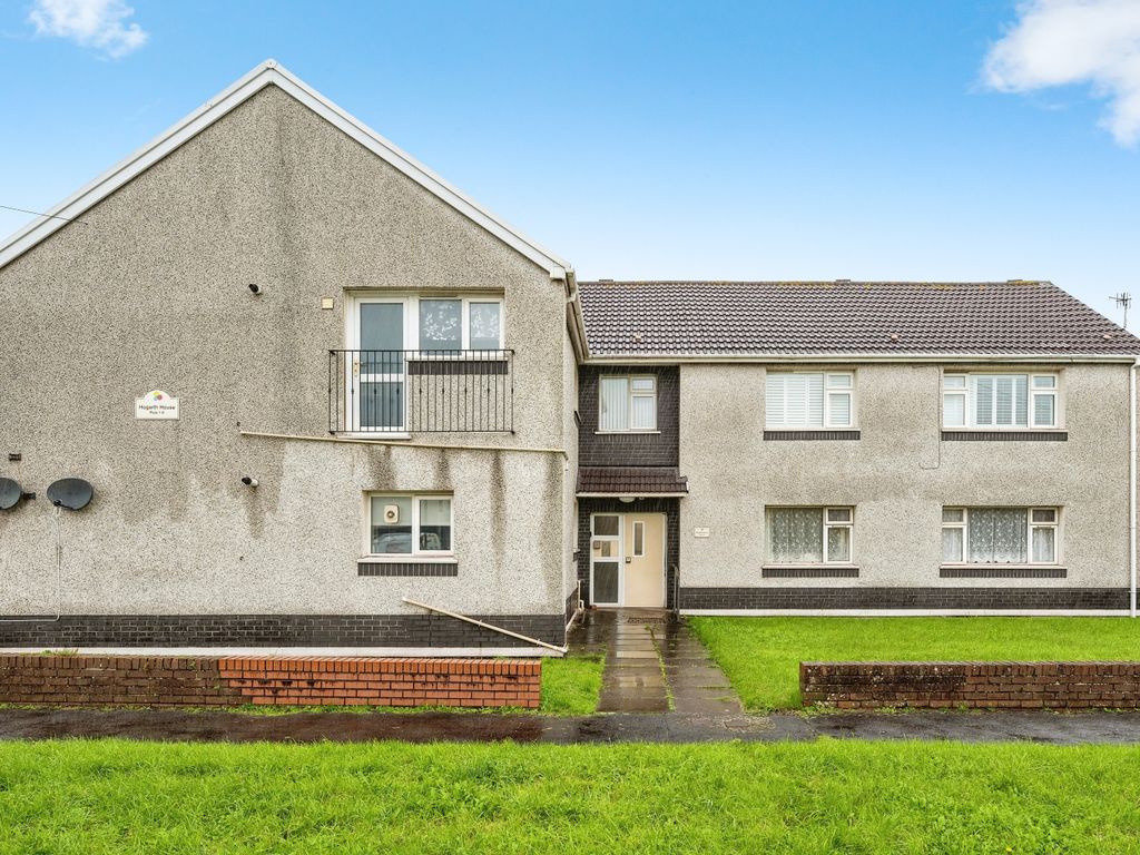 2 bed flat for sale in Hogarth Place, Port Talbot SA12, £130,000