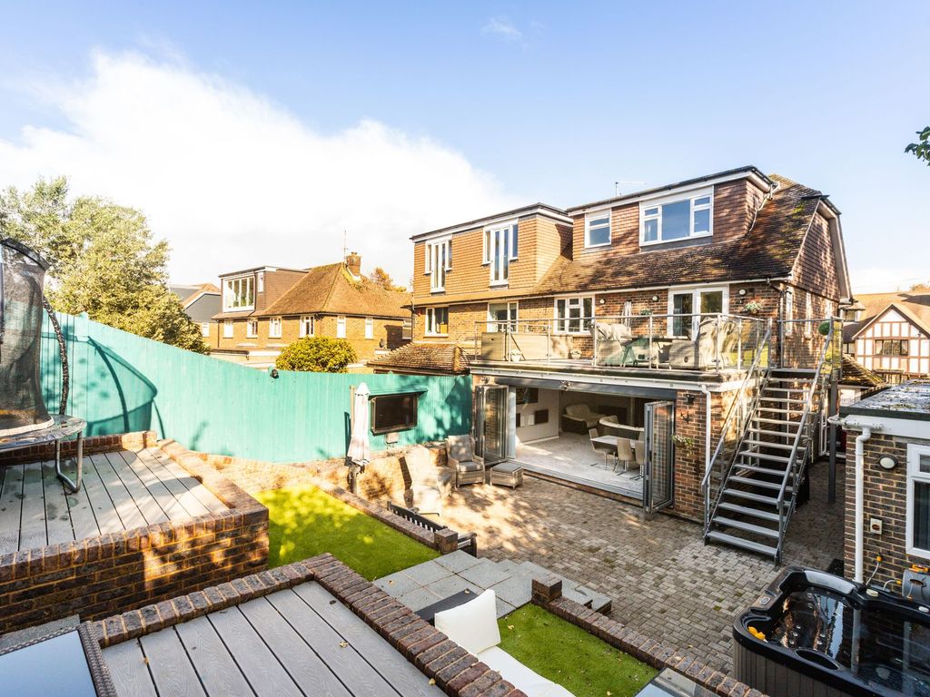4 bed semi-detached house for sale in Hangleton Valley Drive, Hove BN3, £900,000