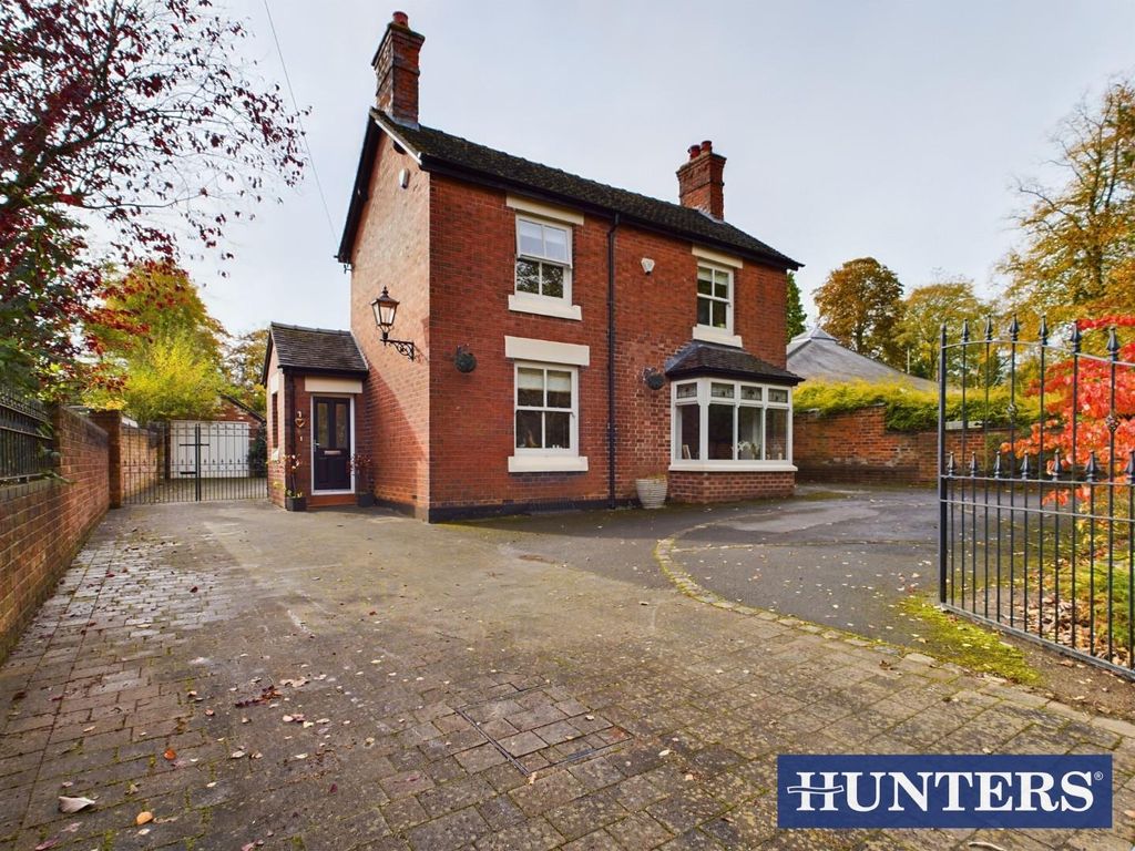 4 bed detached house for sale in Station Road, Endon, Stoke-On-Trent, Staffordshire ST9, £695,000