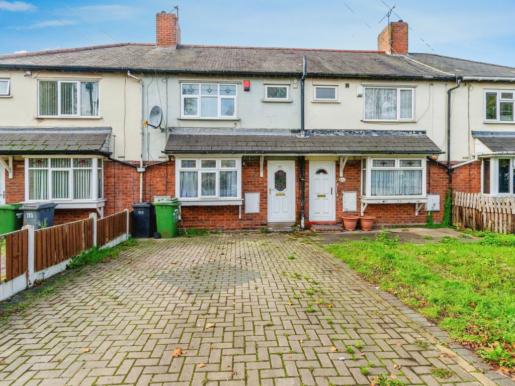 3 bed terraced house for sale in Bushbury Lane, Wolverhampton WV10, £169,000