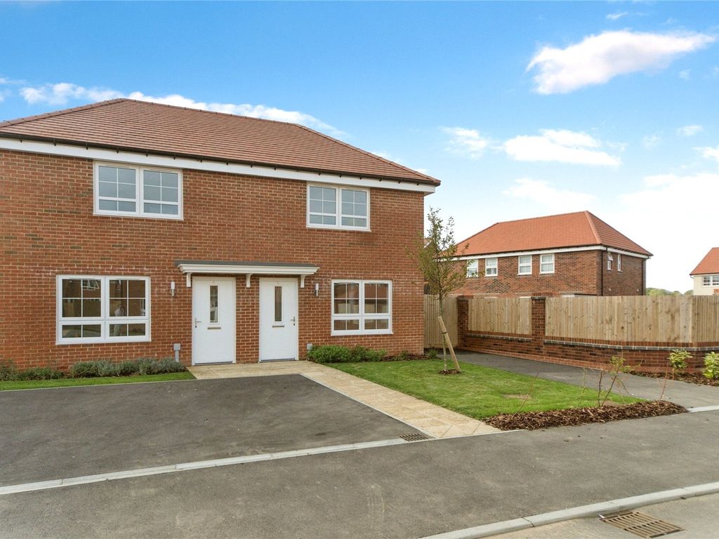 New home, 2 bed semi-detached house for sale in Meadow Place, Lower Willingdon, Eastbourne BN22, £232,500