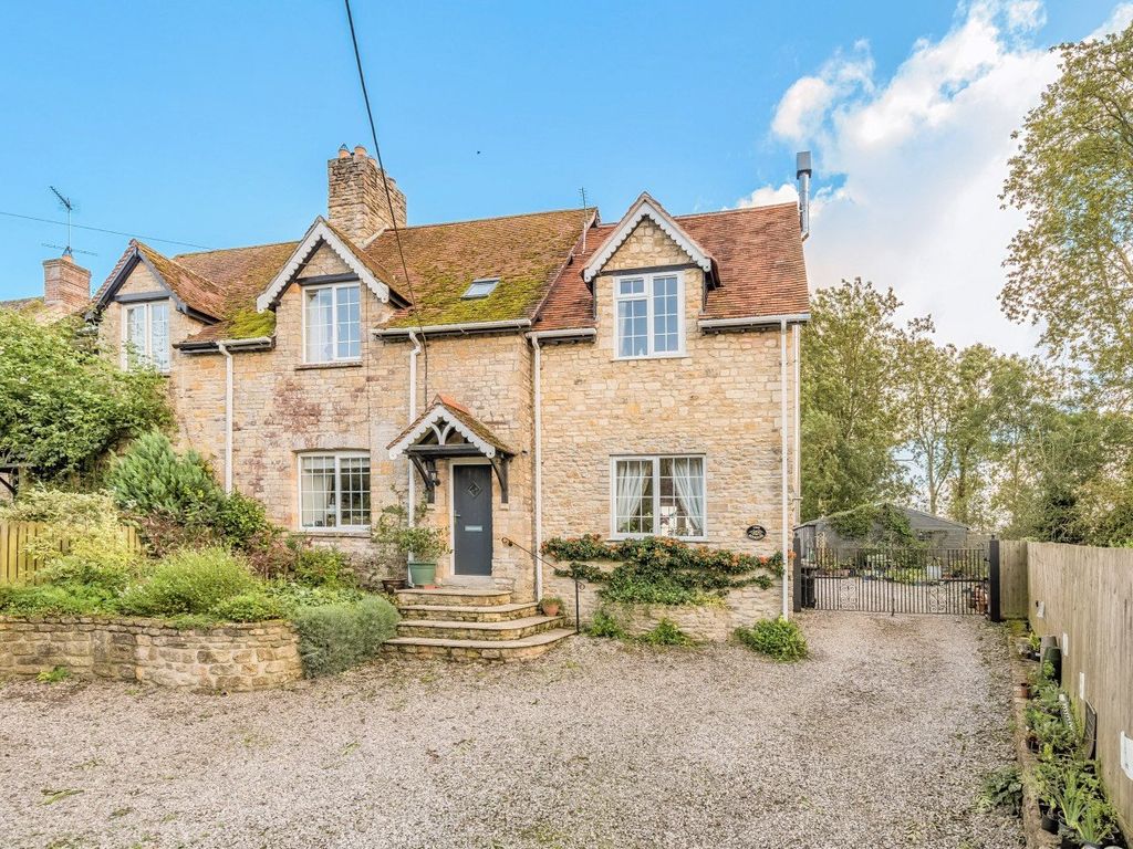 4 bed semi-detached house for sale in Church Hill, Buckhorn Weston, Somerset SP8, £575,000