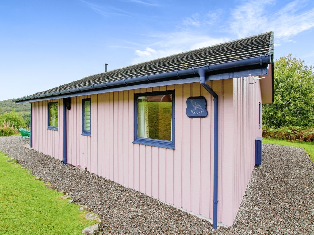 2 bed lodge for sale in Glen Dochart, Crianlarich FK20, £240,000