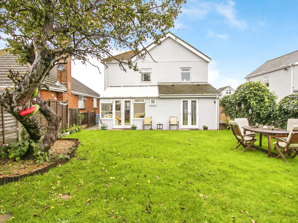 4 bed detached house for sale in Edward Road, Ensbury Park, Bournemouth BH11, £440,000