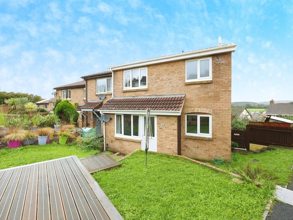 1 bed end terrace house for sale in Liddle Way, Plympton, Plymouth PL7, £160,000