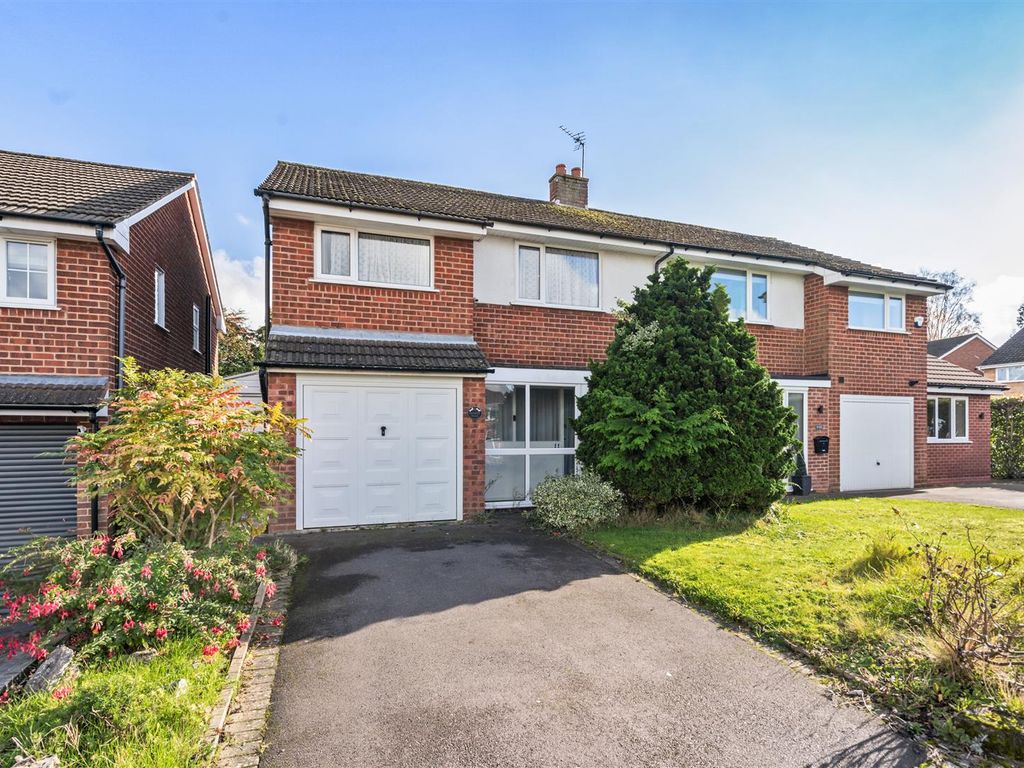 3 bed semi-detached house for sale in Whateley Hall Close, Knowle, Solihull B93, £375,000
