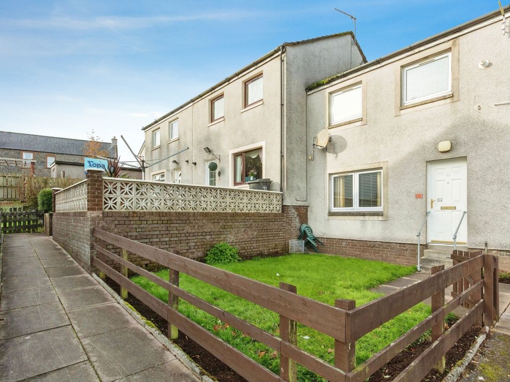 2 bed terraced house for sale in Kindar Drive, Dumfries DG2, £97,500