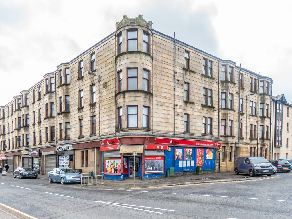 2 bed flat for sale in Love Street, Paisley PA3, £57,000