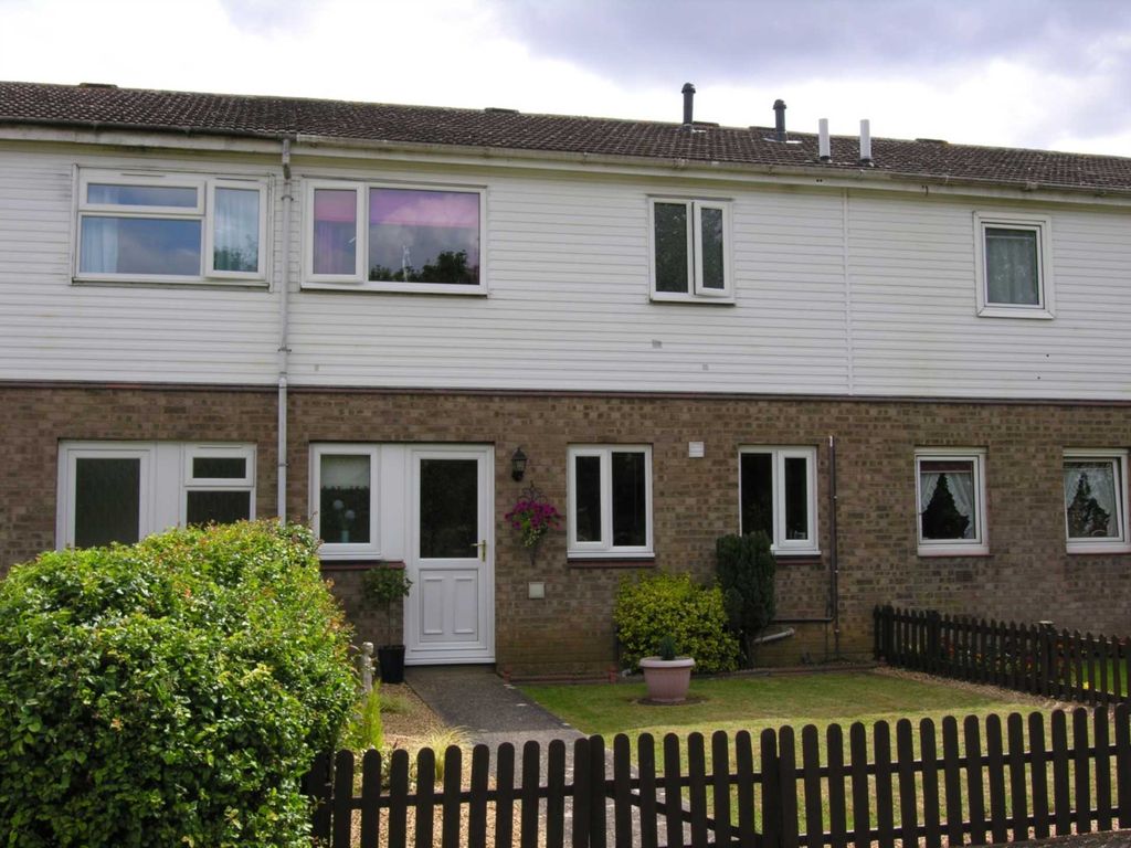 3 bed terraced house for sale in Duchess Close, Eaton Socon PE19, £235,000