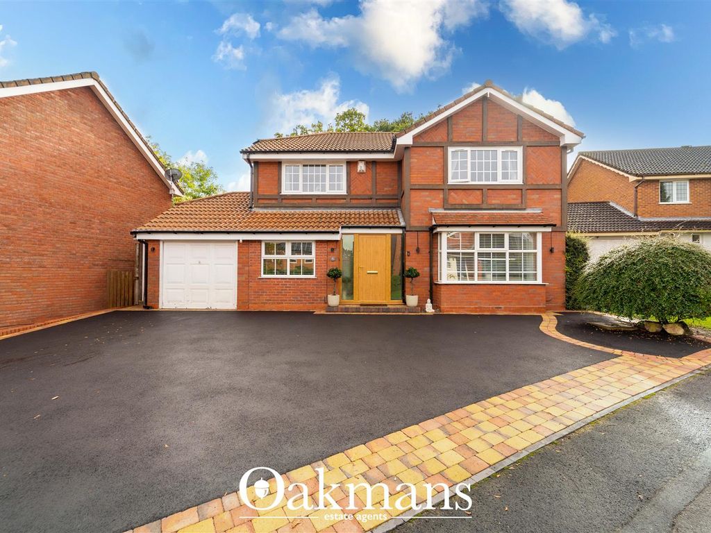4 bed detached house for sale in Bowercourt Close, Solihull B91, £800,000