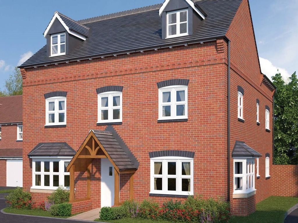 New home, 5 bed detached house for sale in The Bosworth, Plot 81, Curzon Park, Wingerworth, Chesterfield S42, £499,950