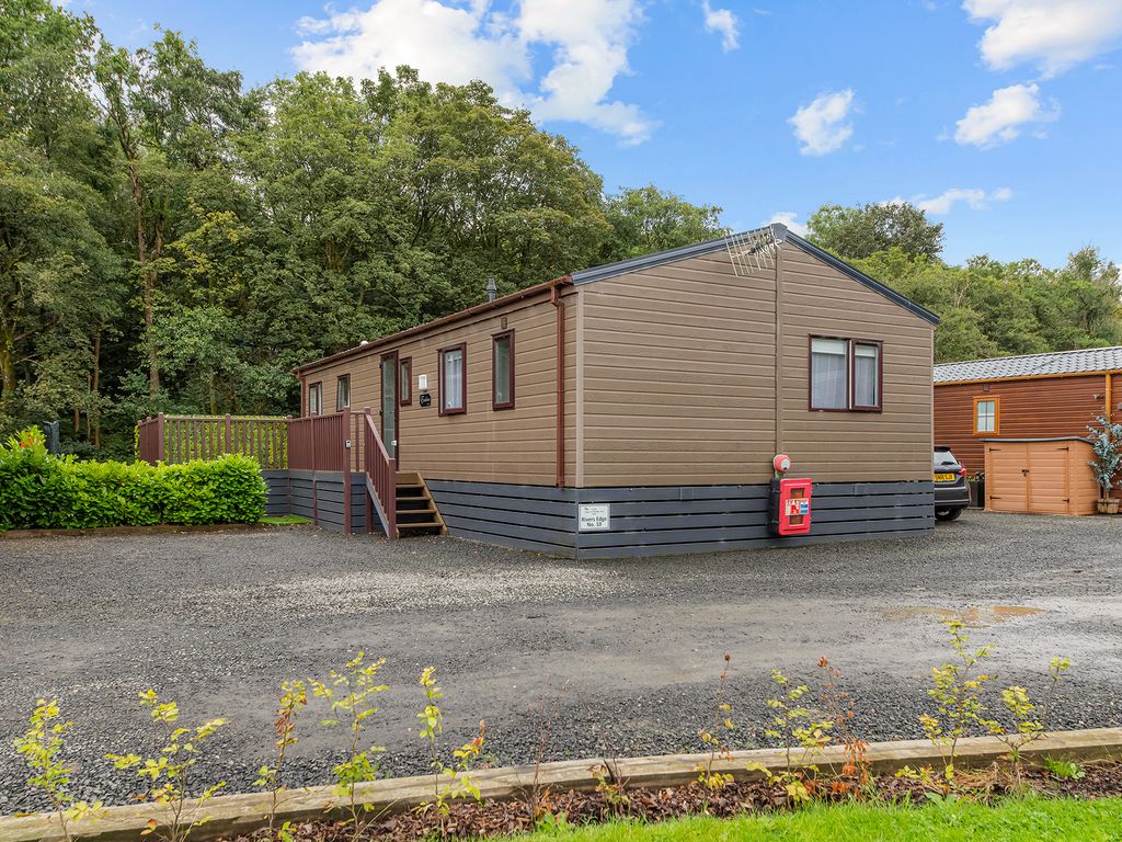 3 bed mobile/park home for sale in Rivers Edge, Dollar Lodge And Holiday Park, Dollar, Clackmannanshire FK14, £155,000