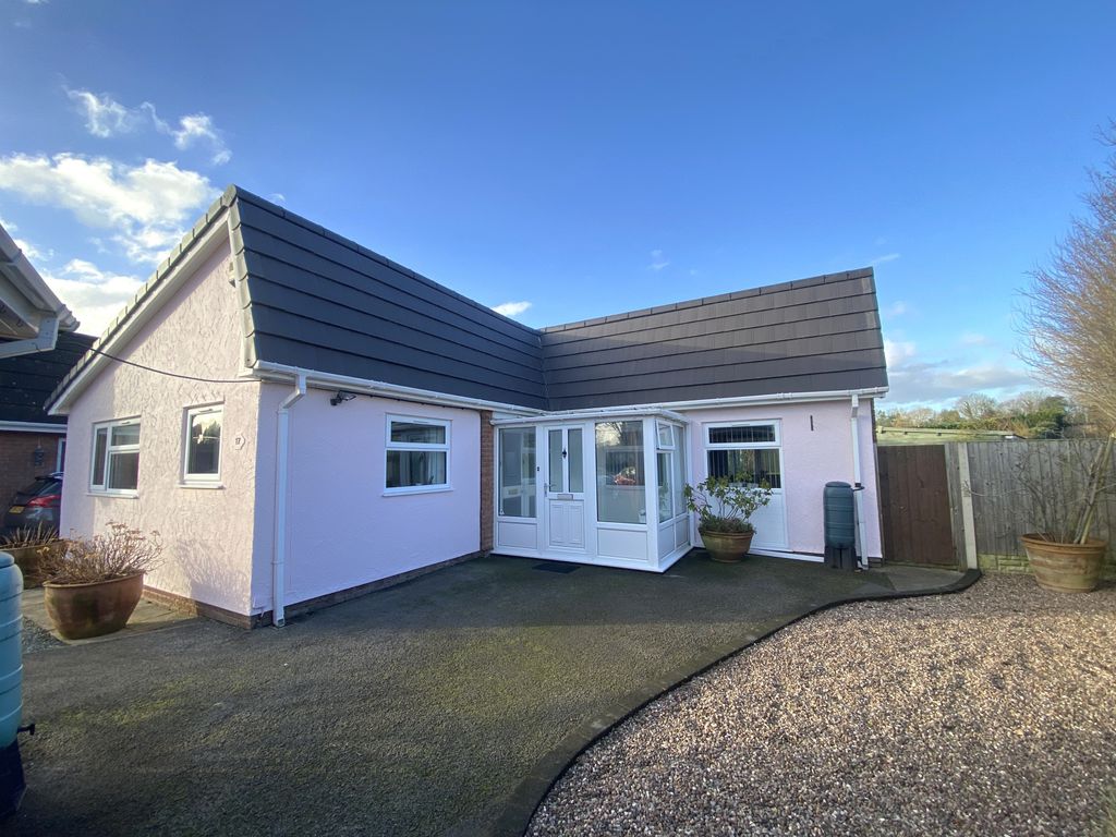 3 bed detached bungalow for sale in The Homestead, Wrexham LL14, £330,000