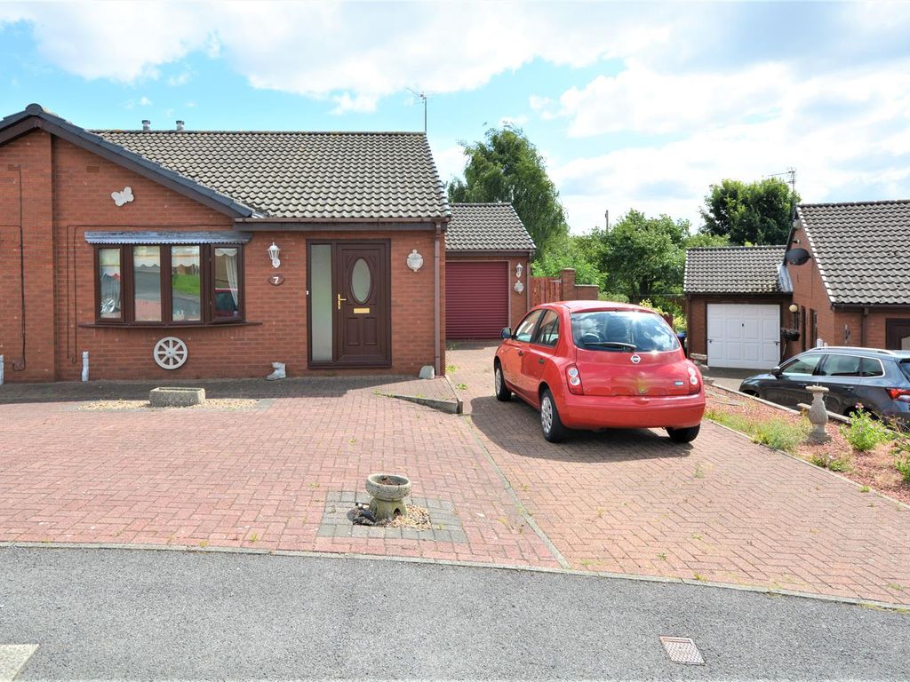2 bed semi-detached bungalow for sale in Brockwell Court, Coundon Grange, Bishop Auckland, Durham DL14, £115,000