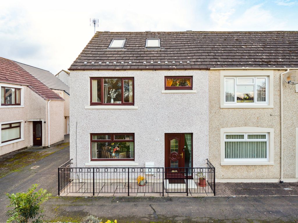 4 bed end terrace house for sale in Moriston Court, Grangemouth FK3, £159,995