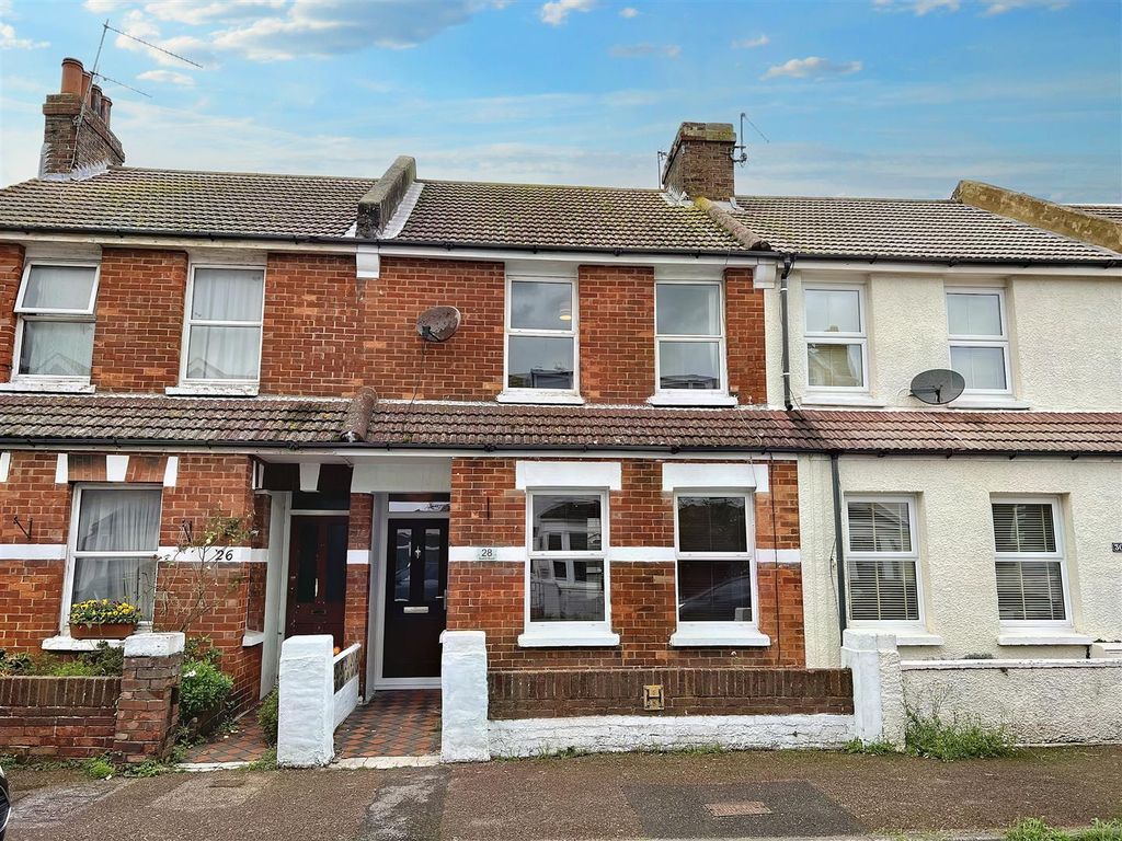 2 bed terraced house for sale in Bexhill Road, Eastbourne BN22, £279,950