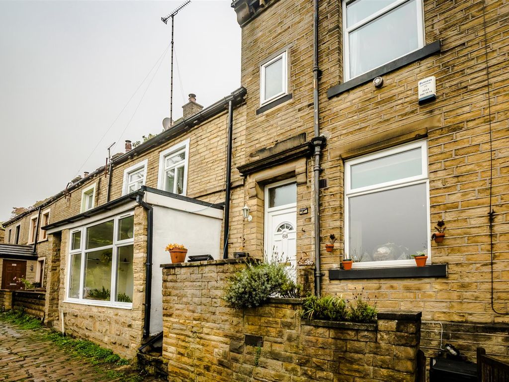 3 bed terraced house for sale in Elland Road, Brighouse HD6, £155,000