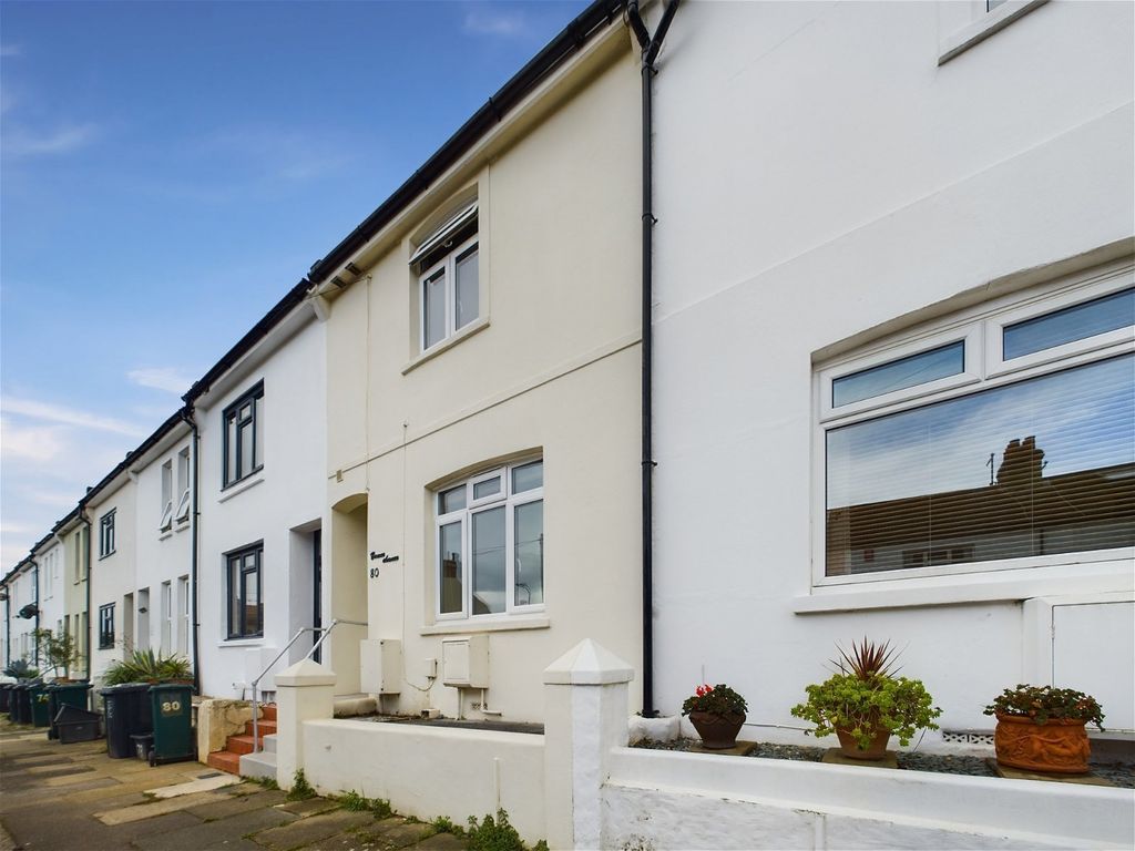 2 bed terraced house for sale in Grange Road, Hove BN3, £450,000