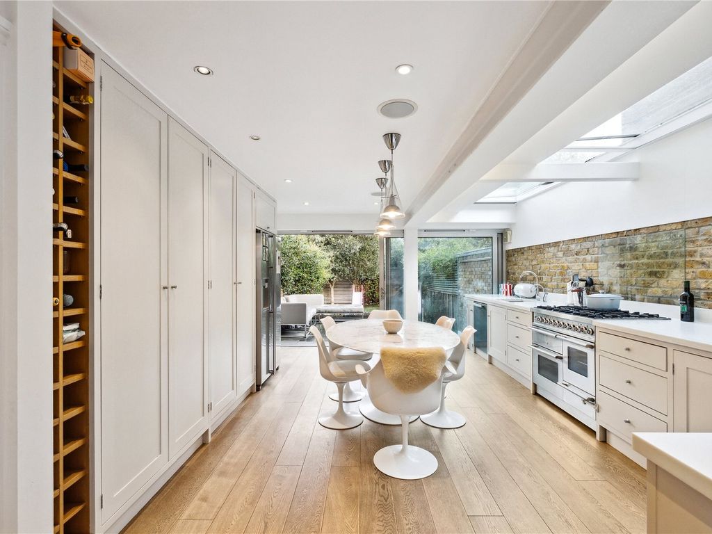 5 bed terraced house for sale in White Hart Lane, Barnes, London SW13, £1,950,000