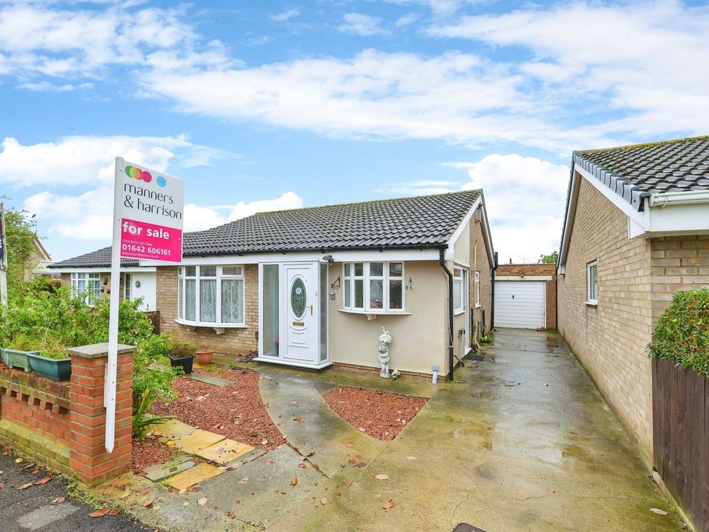 3 bed detached bungalow for sale in Merring Close, Stockton-On-Tees TS18, £170,000