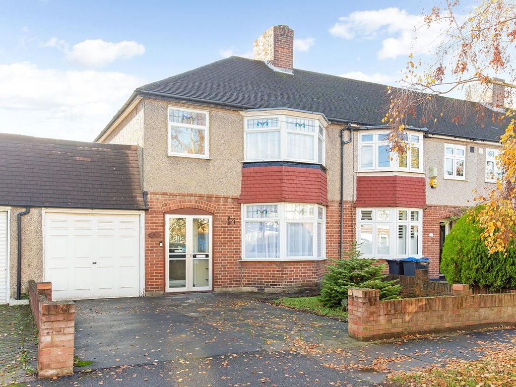 3 bed semi-detached house to rent in Queen Mary Avenue, Morden SM4, £2,400 pcm