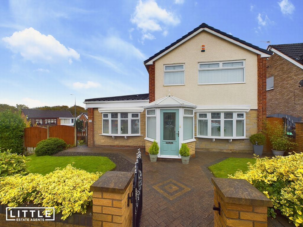 3 bed detached house for sale in Dale Crescent, St. Helens WA9, £280,000