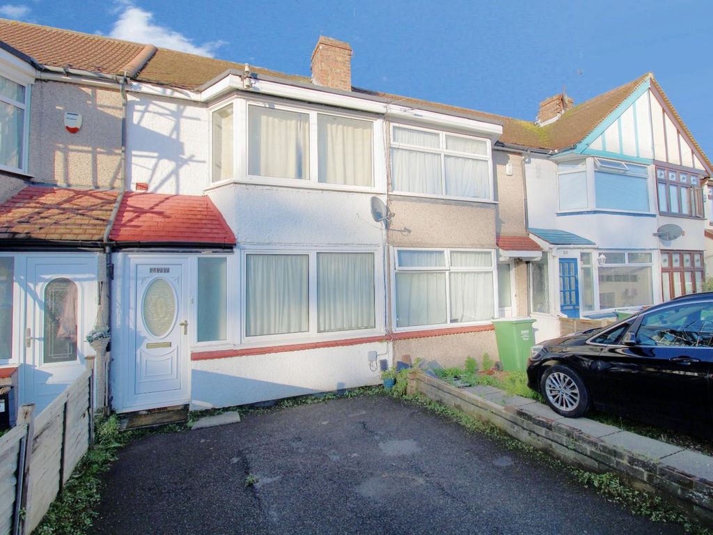 3 bed terraced house for sale in Parkside Avenue, Bexleyheath DA7, £365,000