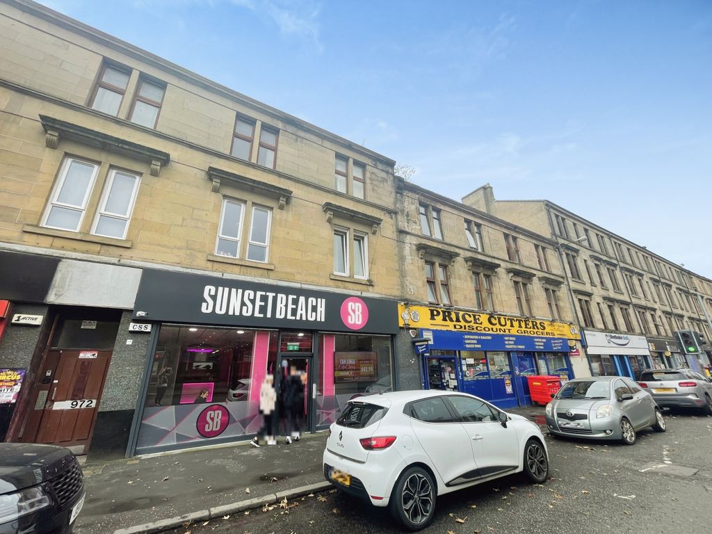 1 bed flat for sale in Shettleston Road, Glasgow G32, £55,000