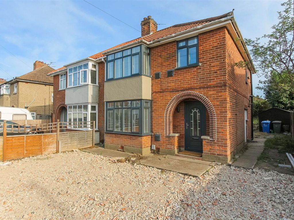 3 bed semi-detached house for sale in Mile Cross Lane, Norwich NR6, £290,000