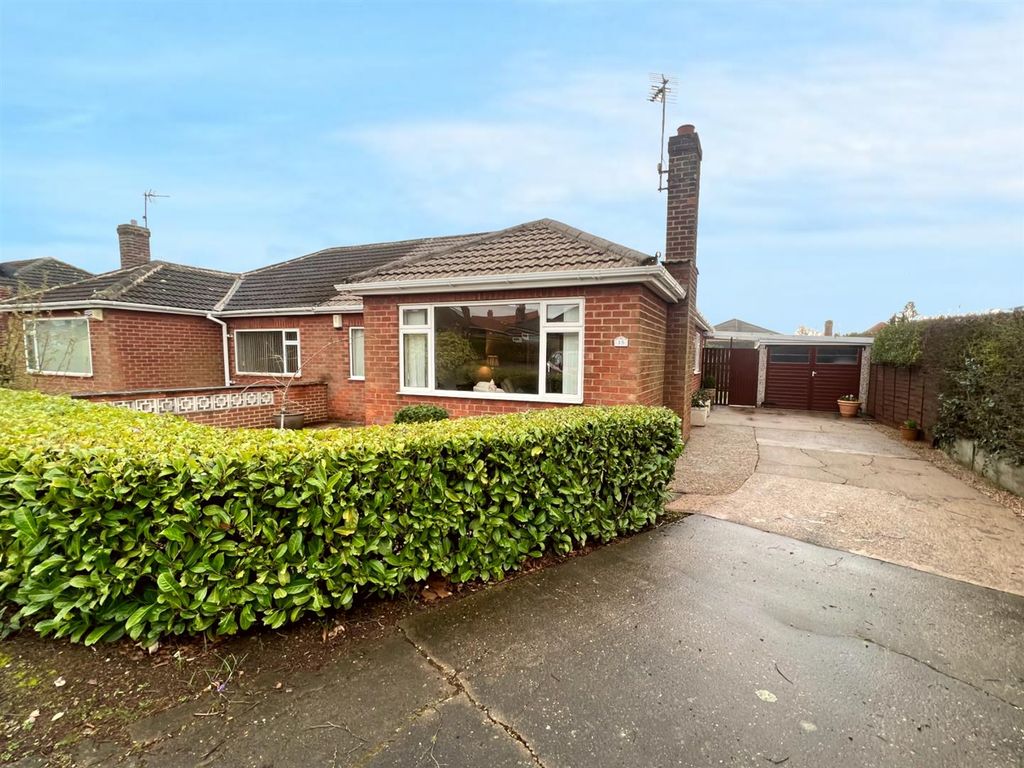 2 bed semi-detached bungalow for sale in Sandfield Drive, Brough HU15, £225,000