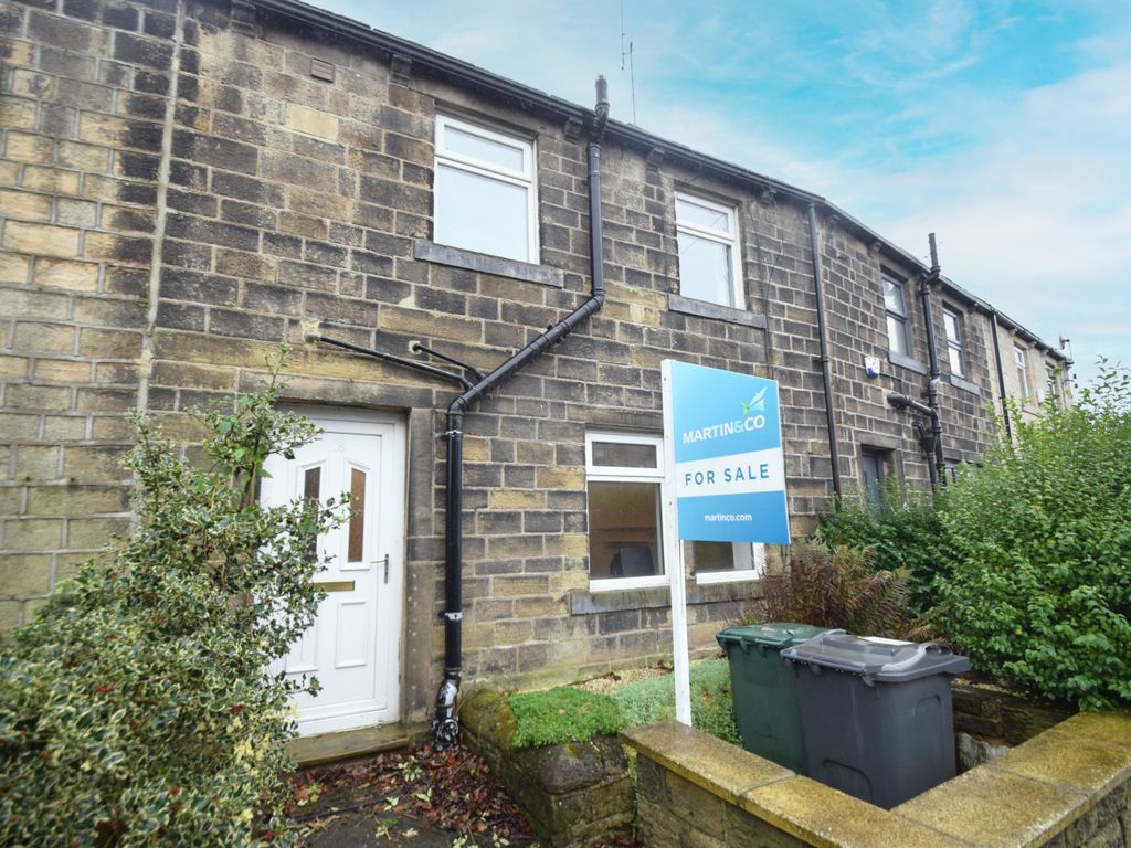 2 bed terraced house for sale in Haworth Road, Cross Roads, Keighley, West Yorkshire BD22, £125,000