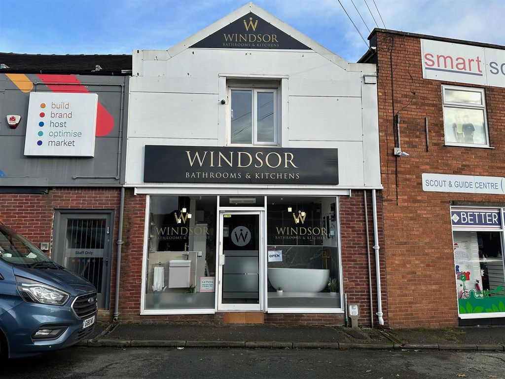 Retail premises for sale in Hassell Street, Newcastle-Under-Lyme ST5, £135,000