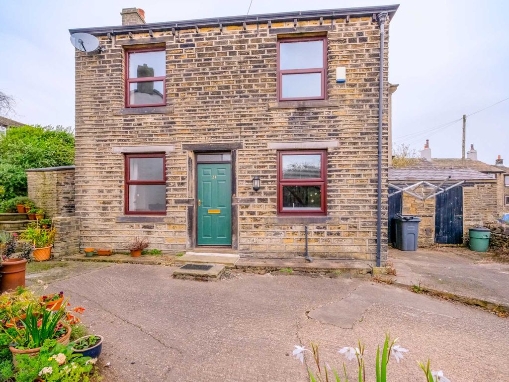 2 bed cottage for sale in The Hollow, Meltham HD9, £149,500