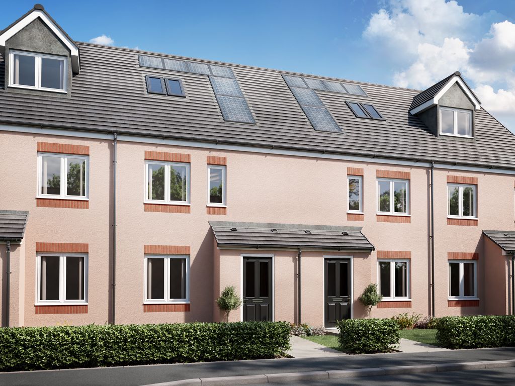 New home, 3 bed terraced house for sale in "The Brodick" at Craighall Drive, Musselburgh EH21, £269,995