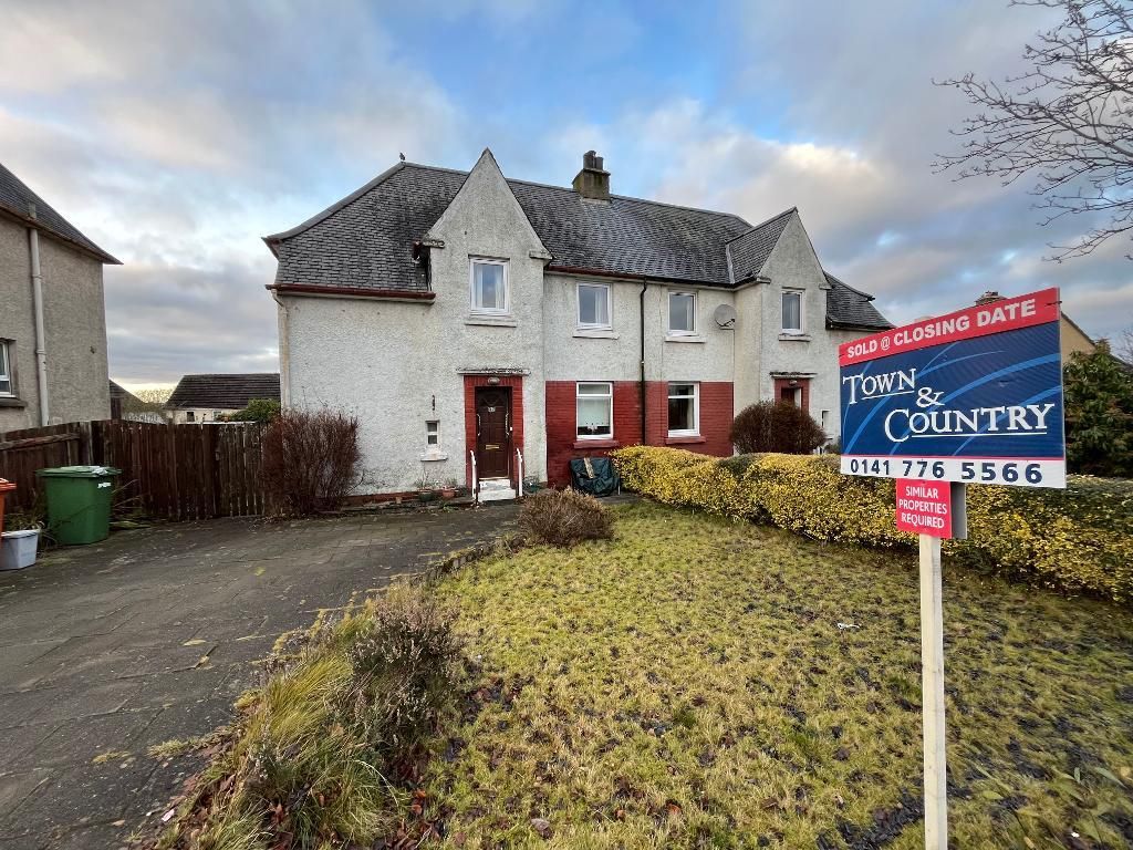 3 bed semi-detached house for sale in Gallowhill Road, Lenzie G66, £155,000