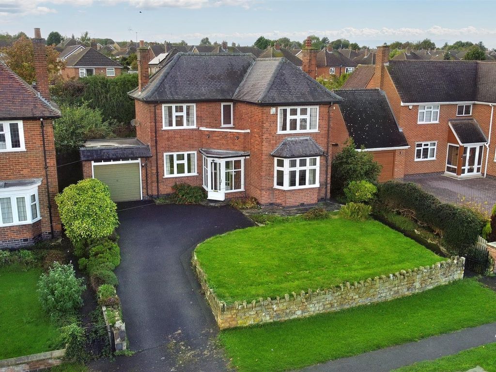 3 bed detached house for sale in Cropston Road, Anstey, Leicester LE7, £399,950