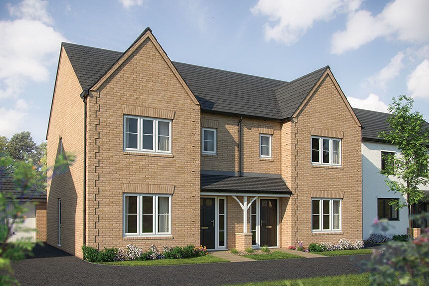 New home, 3 bed semi-detached house for sale in "The Cypress II" at Driver Way, Wellingborough NN8, £339,995