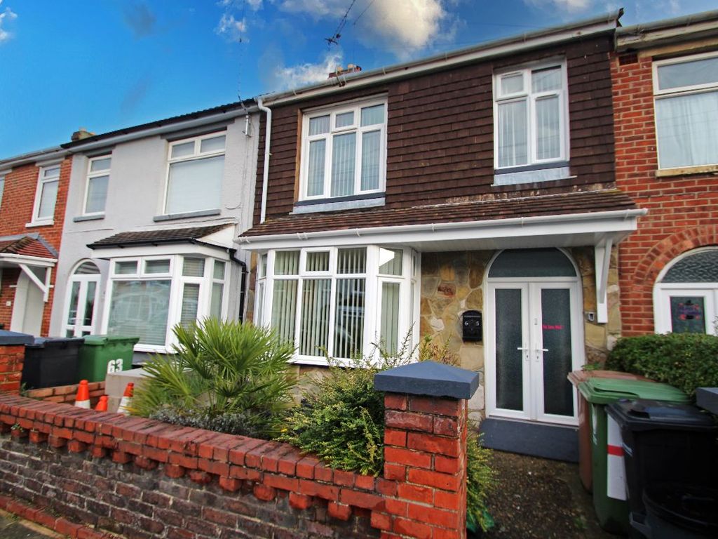 3 bed terraced house for sale in Aylen Road, Portsmouth PO3, £324,995