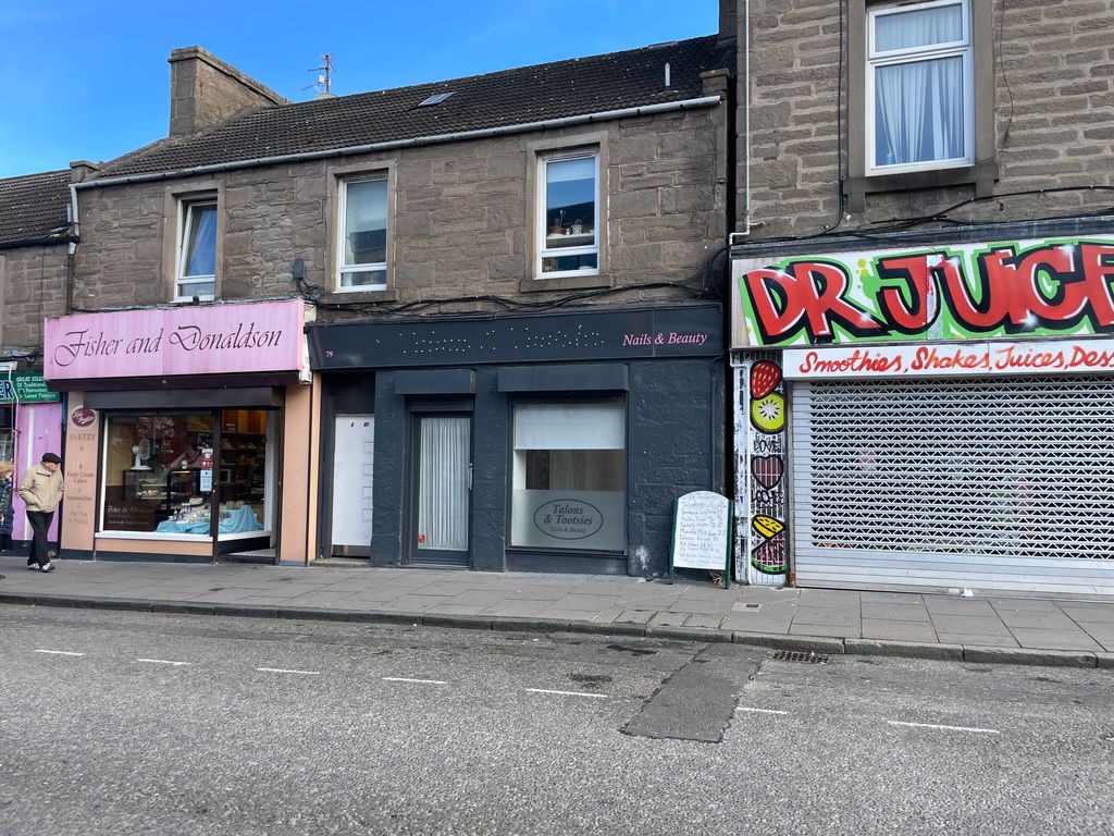 Retail premises to let in 79 High Street, Lochee, Dundee DD2, £6,000 pa