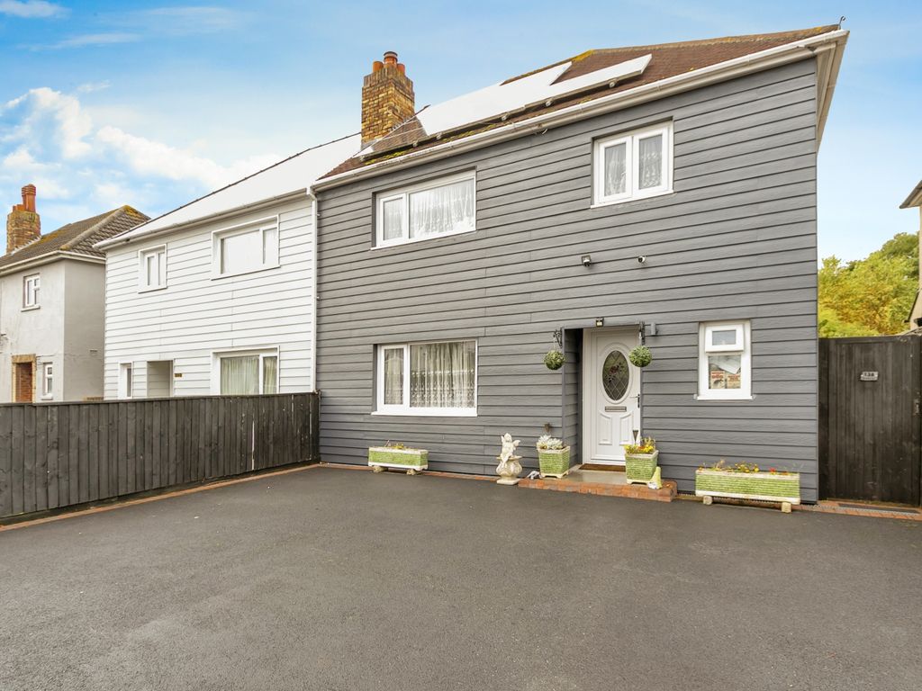 3 bed semi-detached house for sale in Mossley Avenue, Wallisdown, Poole, Dorset BH12, £335,000