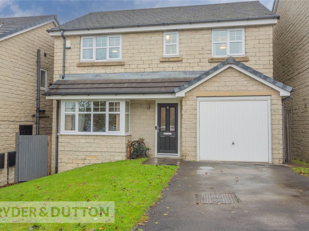 4 bed detached house for sale in Siskin Avenue, Bacup, Rossendale OL13, £274,995