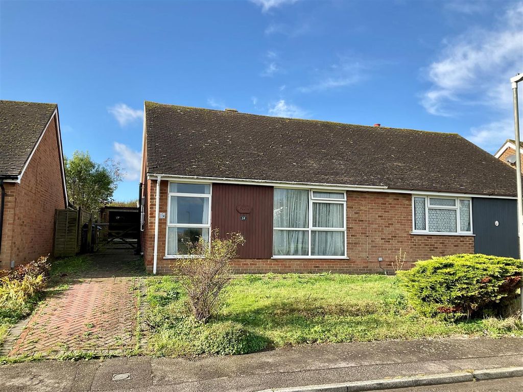 2 bed semi-detached bungalow for sale in White Wood Road, Eastry, Sandwich CT13, £235,000