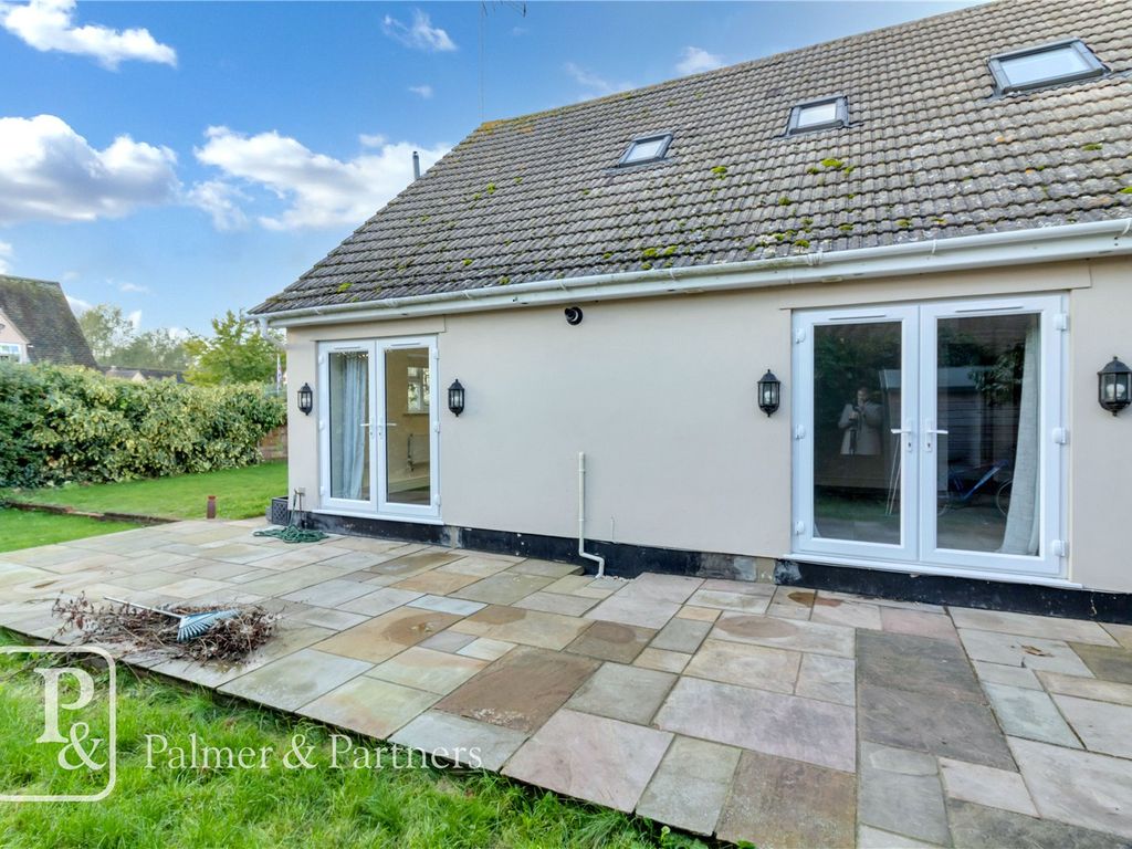 4 bed bungalow for sale in The Croft, Bures, Suffolk CO8, £525,000