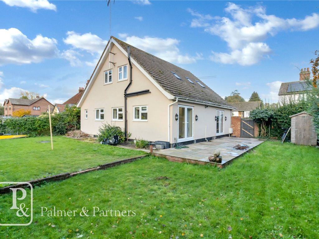 4 bed bungalow for sale in The Croft, Bures, Suffolk CO8, £525,000