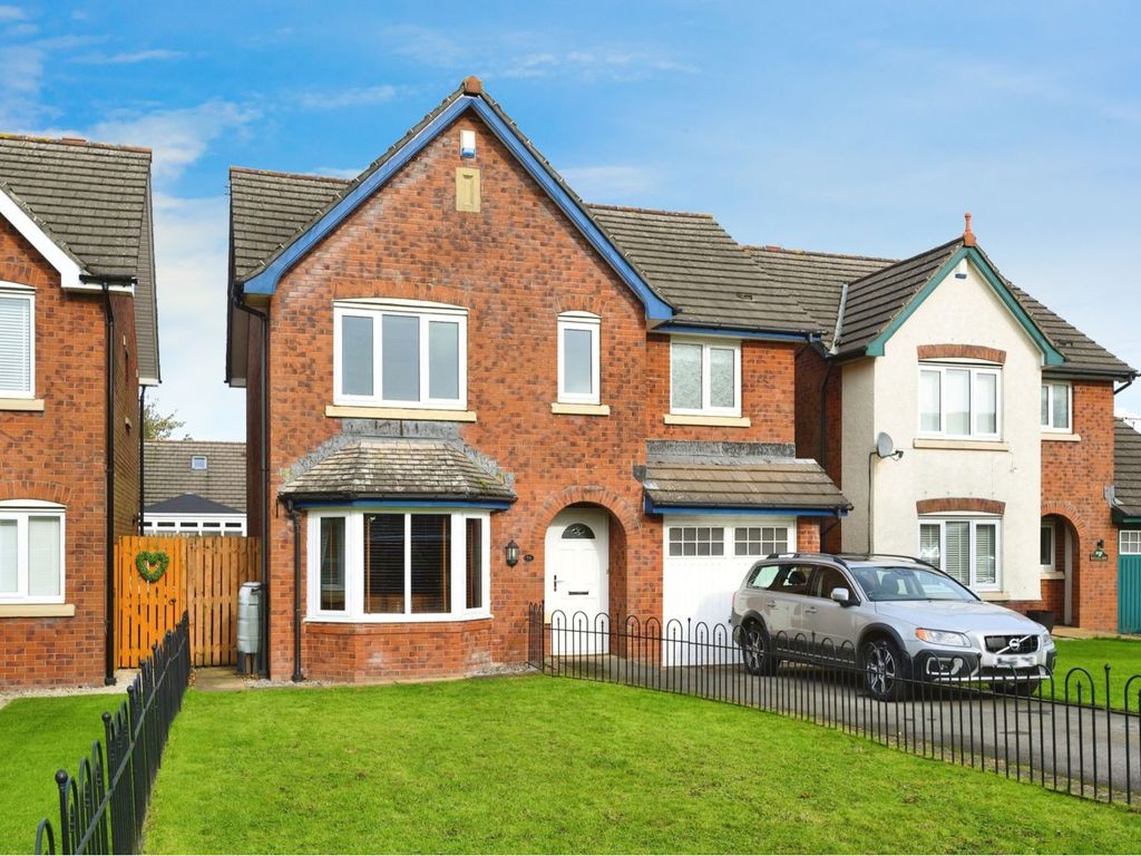 4 bed detached house for sale in Hazelgrove, Workington CA14, £272,000