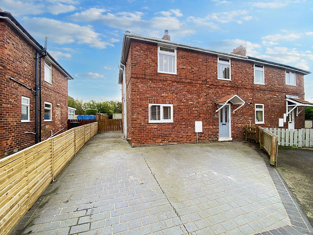 3 bed semi-detached house for sale in Weetslade Crescent, Dudley, Cramlington NE23, £165,000