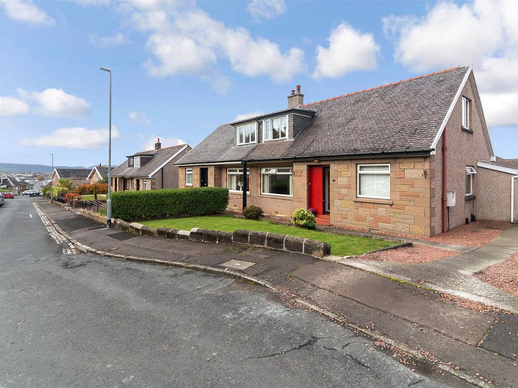 3 bed semi-detached house for sale in Drums Terrace, Greenock, Inverclyde PA16, £275,000