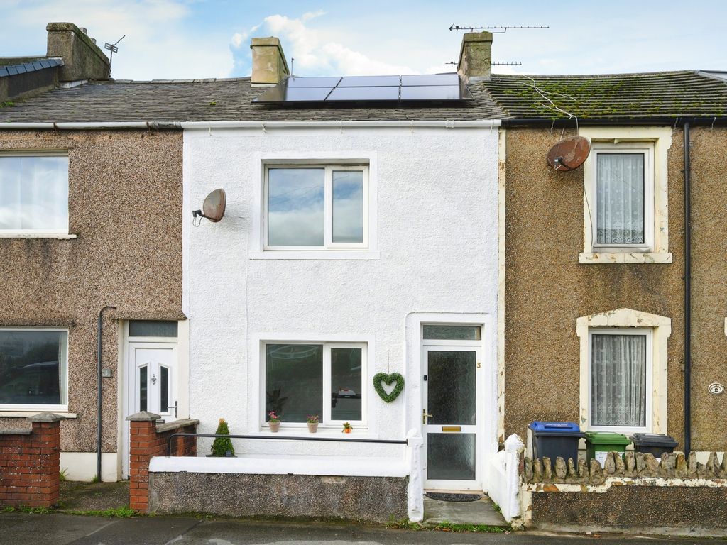 2 bed terraced house for sale in Thompsons Terrace, Flimby CA15, £95,000