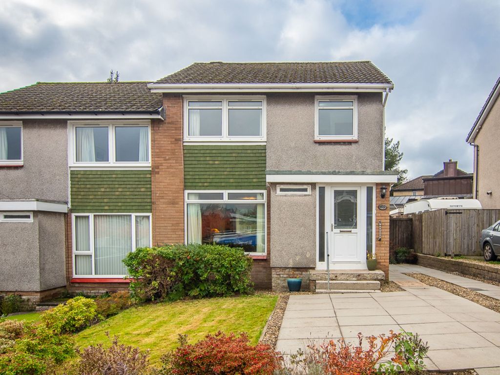 3 bed semi-detached house for sale in Kinnaird Crescent, Bearsden G61, £280,000